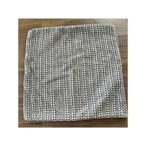 Pottery Barn Putty Gray Textured Pillow Cover 18in.x18in.